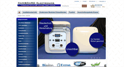 Desktop Screenshot of camboard.de